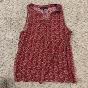 Women's Ava Christine Blouse, Red, Size L